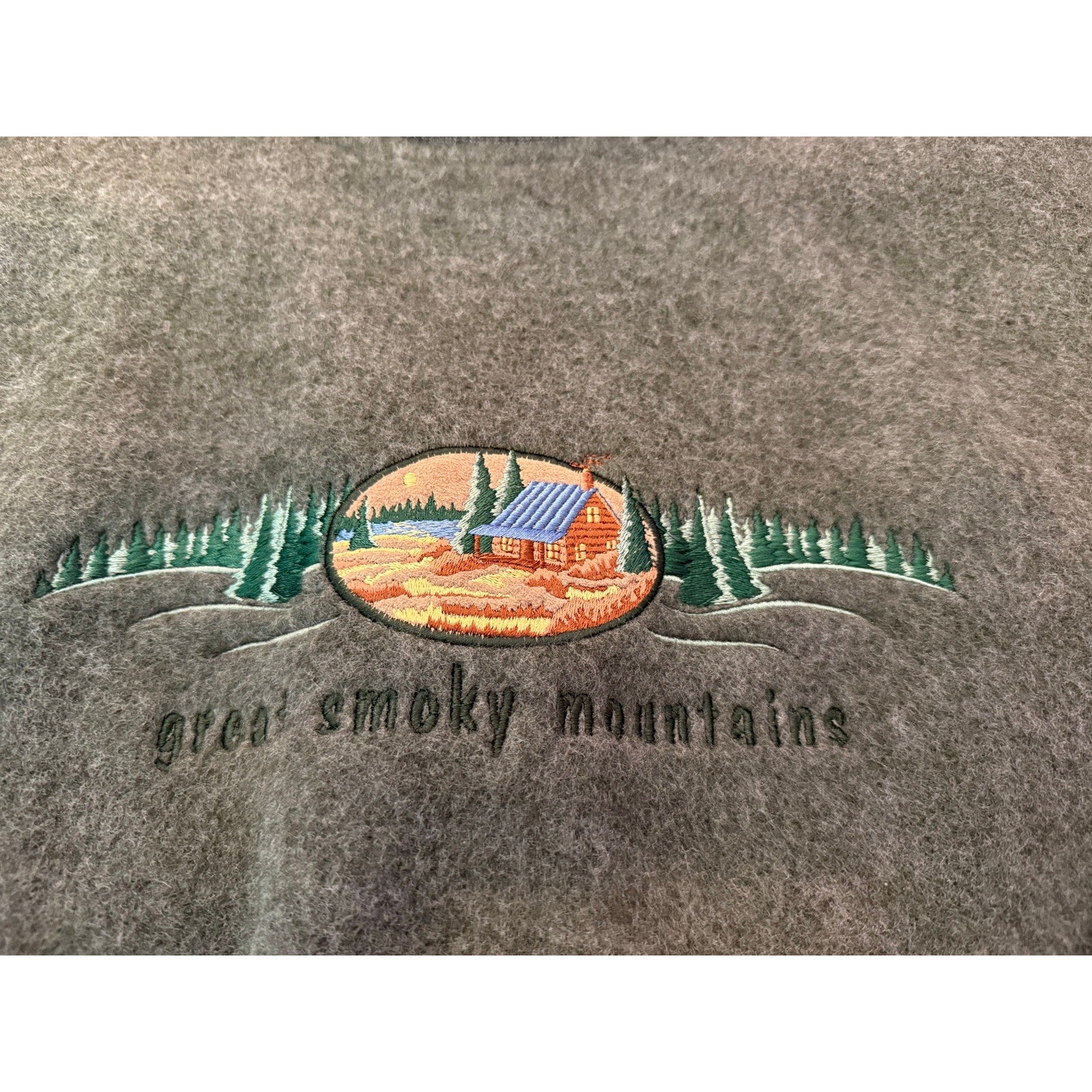 Vintage 90s Made in USA Art Unlimited Great Smoky Mountains Sweatshirt M