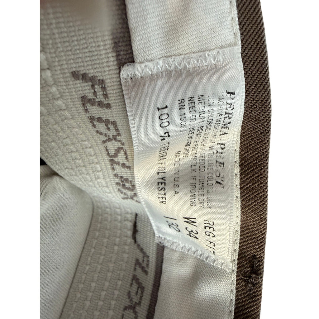 Vintage 1970s Sears Perma-Prest Flexslax Trousers (Set of 2) 34 Regular