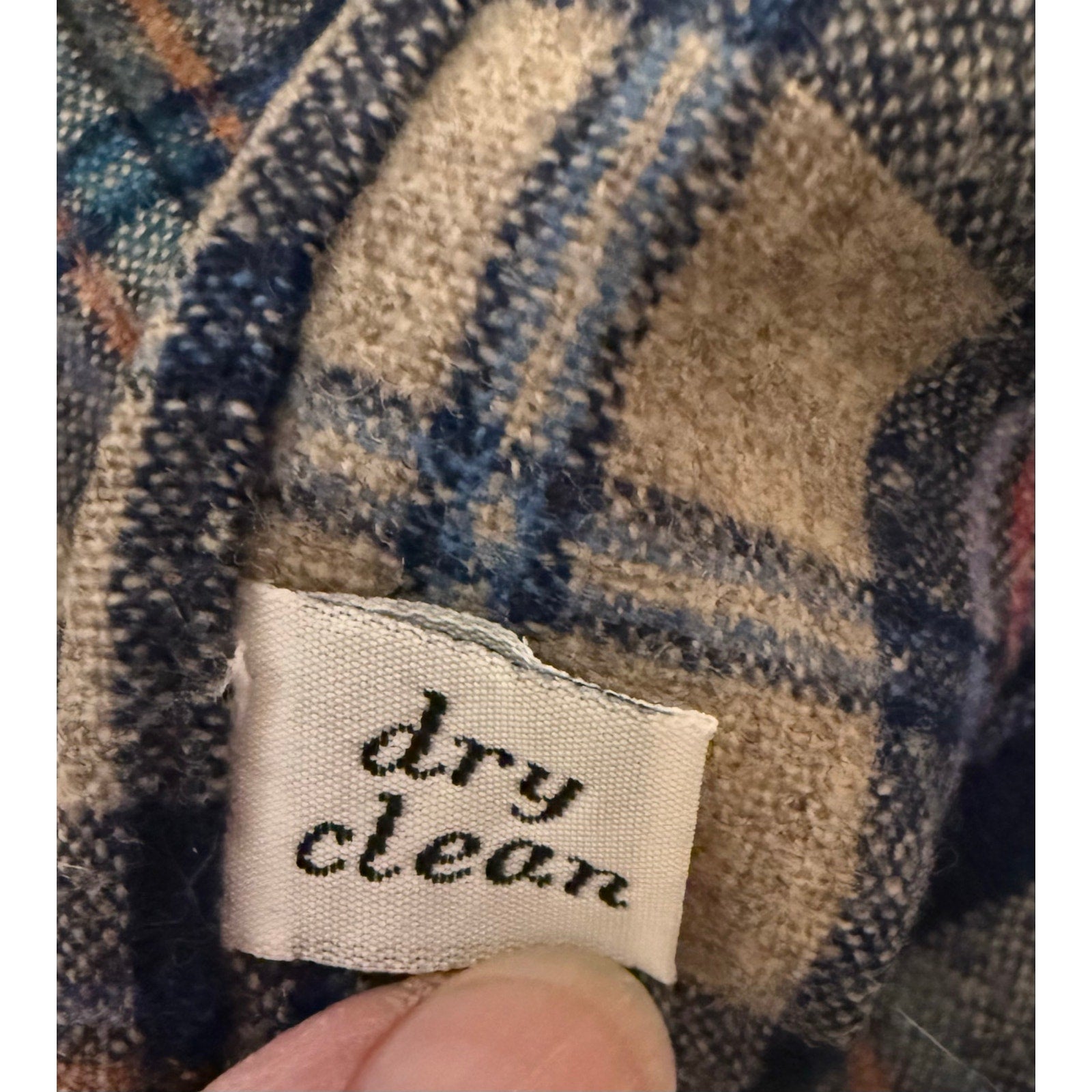 Vintage 1970s Pendleton Woolen Mills Plaid Flannel Shirt with Elbow Patches L