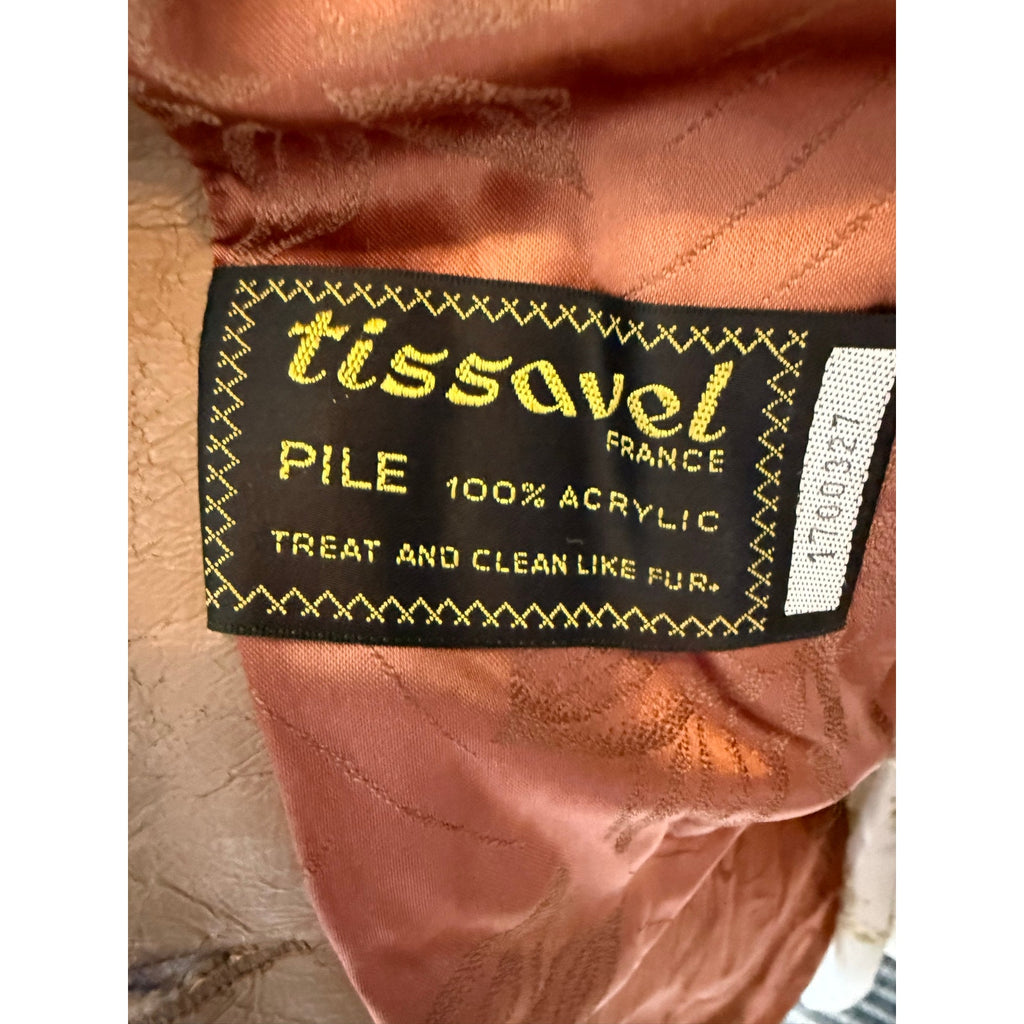 Vintage 70s Lykafur by Osdin Tissavel Faux Fur Coat