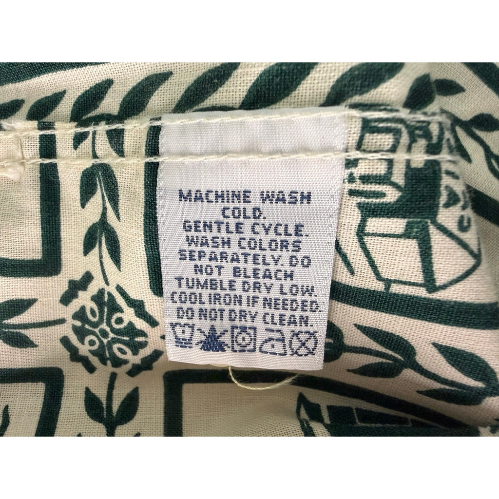 Reyn Spooner XXL Vintage Hawaiian Shirt Catalina Airport Seaplane Print Cotton
