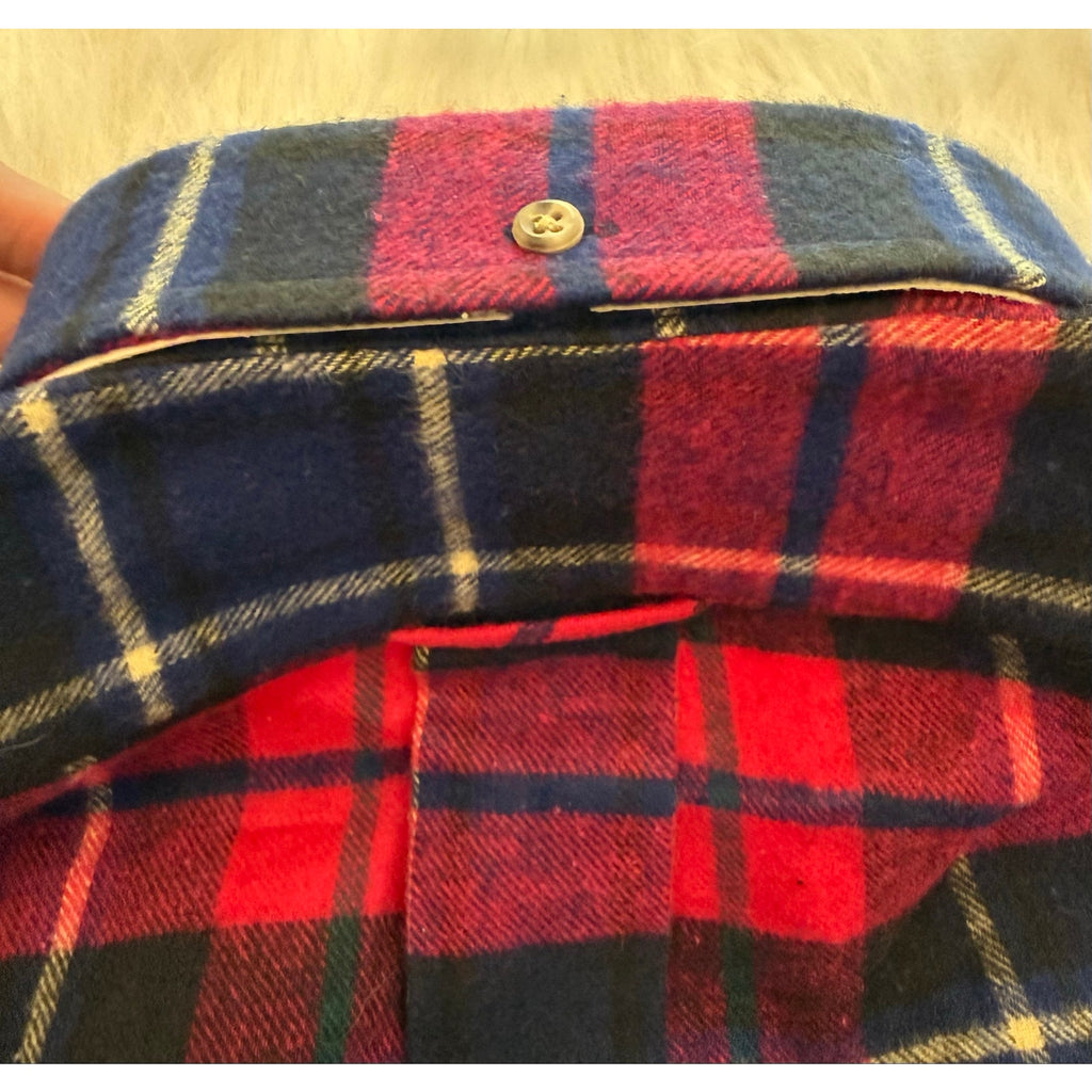 Vintage GANT Cambridge Flannel New w/Vintage Marshall Field's Tags Early 90s