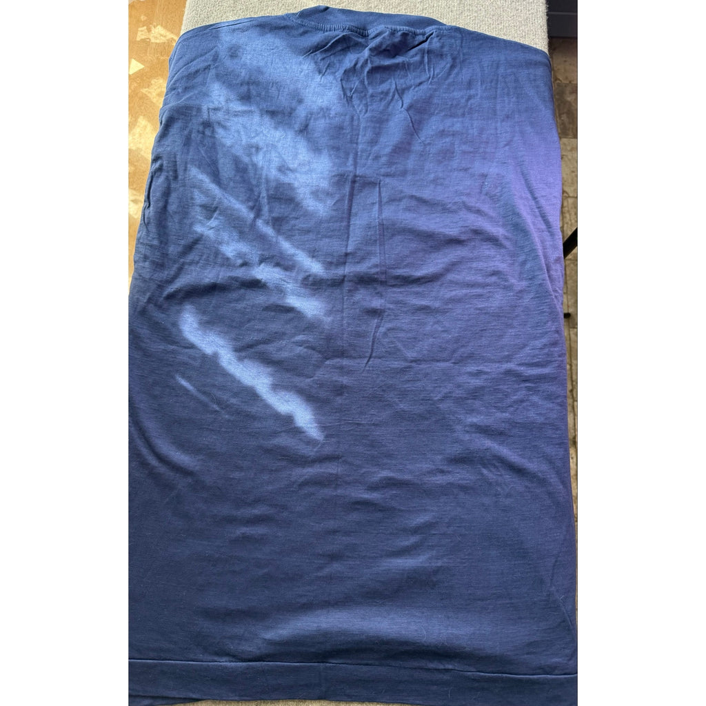 Vintage Kathmandu Everest Nepal Embroidered Boxy XL Blue Graphic T-Shirt