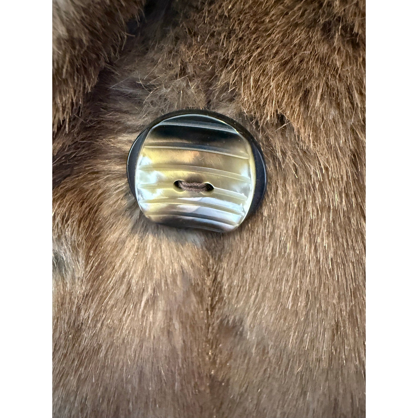 Vintage 70s Lykafur by Osdin Tissavel Faux Fur Coat