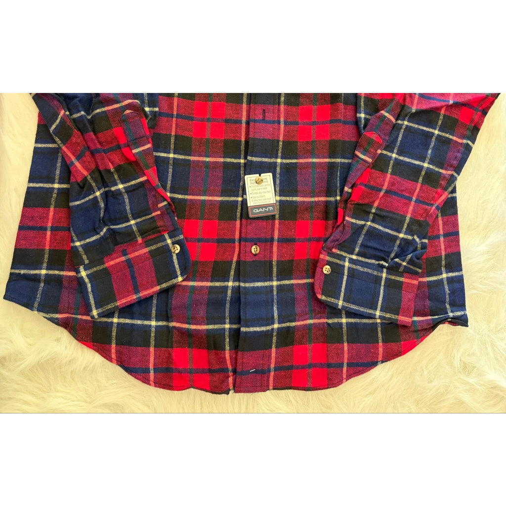 Vintage GANT Cambridge Flannel New w/Vintage Marshall Field's Tags Early 90s