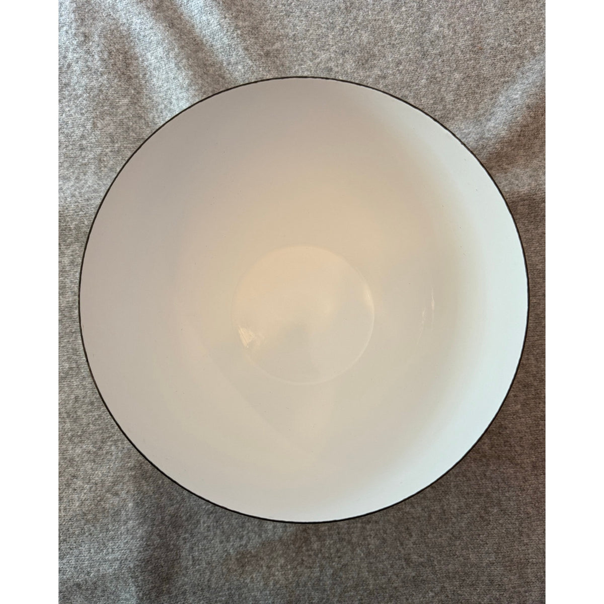 Vintage Finel Finland Enamel Mushroom Bowl Esteri Tomula Mid Century Modern MCM