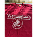Vintage 80s Russell Athletic Remingtons Graphic TShirt Red Made in USA L