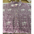 Reyn Spooner 3XL Lahaina Sailor Purple Hawaiian Shirt Cotton Poly Reverse Print