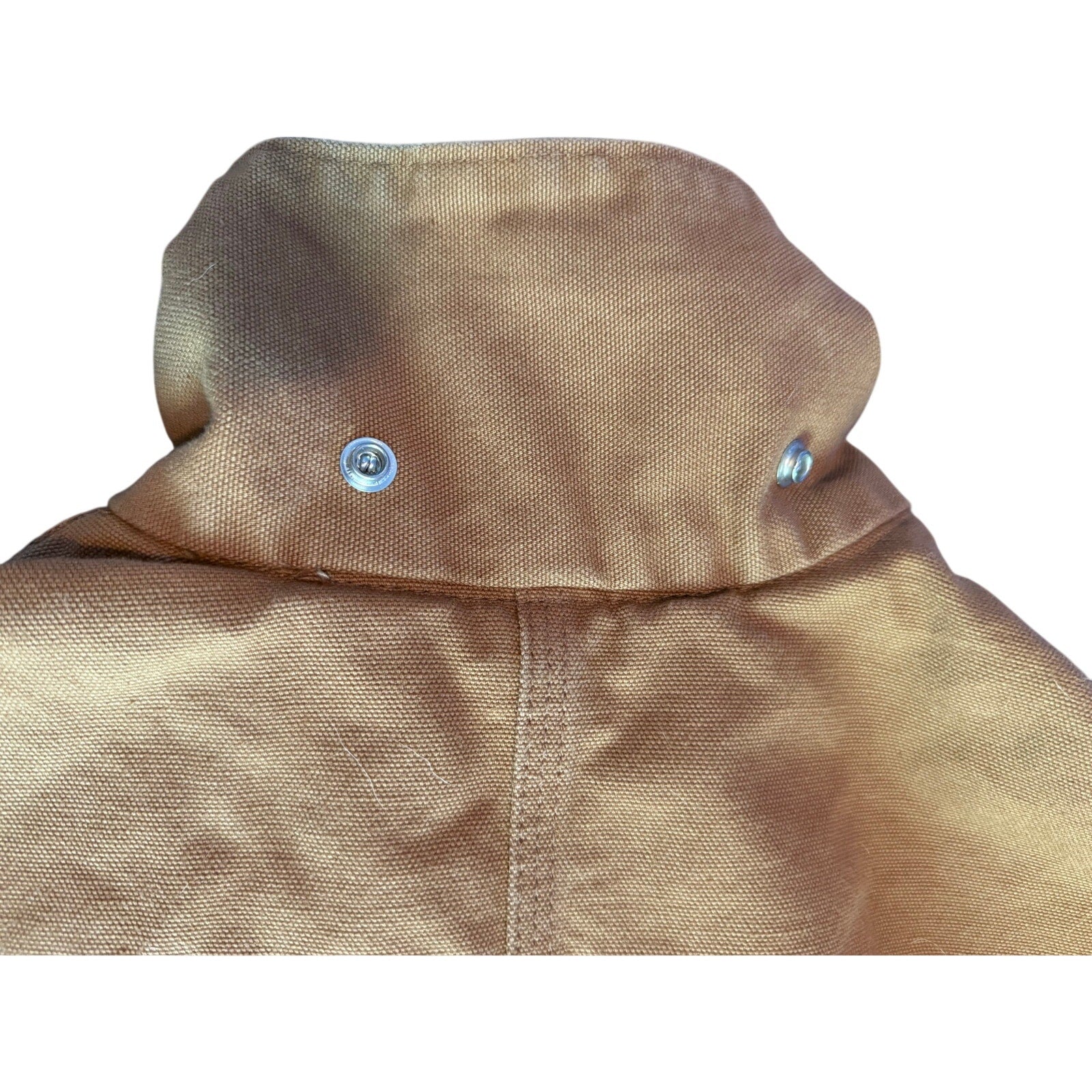 Vintage 1993 USA Made Carhartt Red Quilt Lined Duck Canvas Coveralls - Size 46 Regular